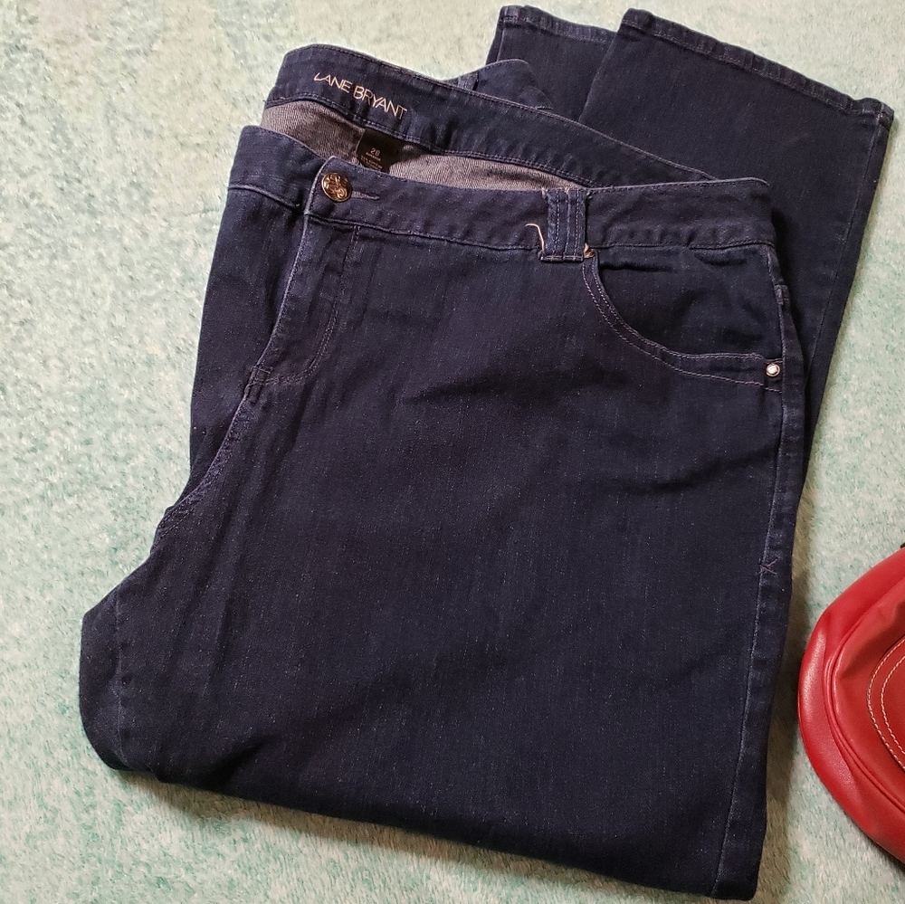 Lane Bryant dark wash jeans Size 28